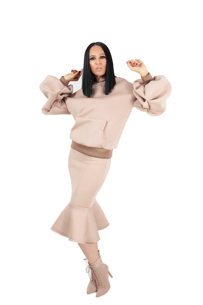 Scuba Hoodie & Skirt Set - BySonyaMarie.com