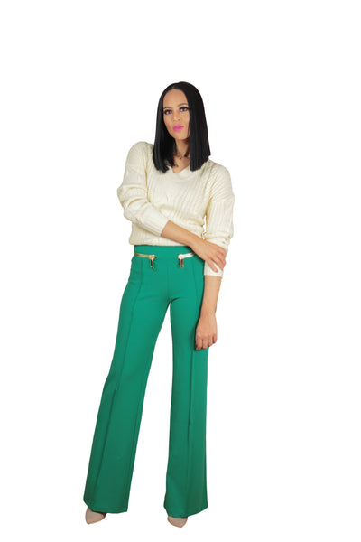 Zip Me Up High Waisted Trousers - BySonyaMarie.com