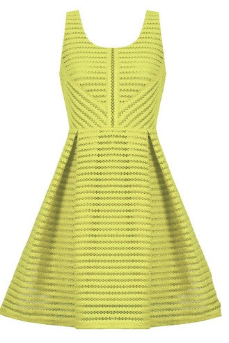 Clair Textured Skater Dress - BySonyaMarie.com
