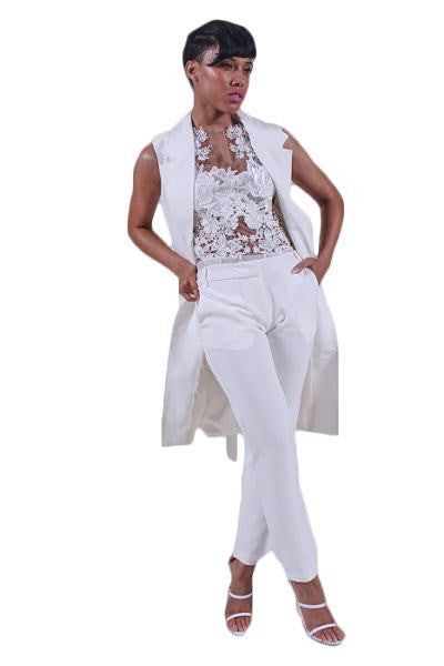 Bi-Coastal Belted Vest - BySonyaMarie.com