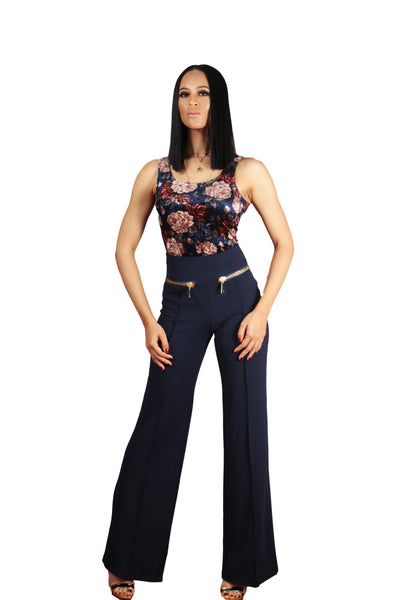 Zip Me Up High Waisted Trousers - BySonyaMarie.com