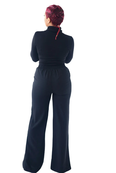 Casablanca High-Waisted Palazzo Trousers - BySonyaMarie.com