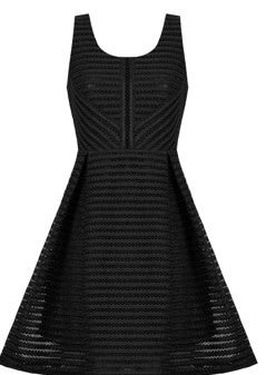 Clair Textured Skater Dress - BySonyaMarie.com