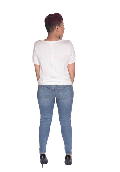 'Tessa' Rip & Destroy Midwash Jeans - BySonyaMarie.com