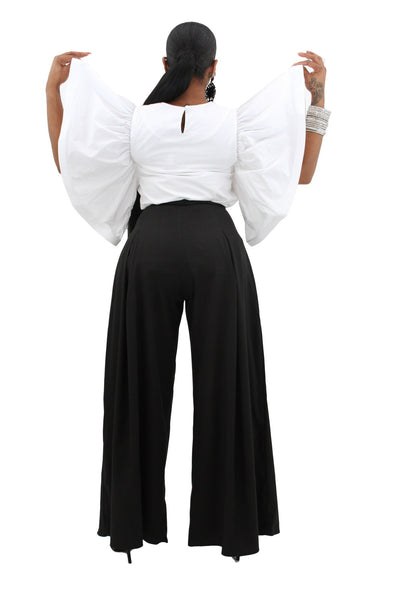 Mona Belted Palazzo Trousers - BySonyaMarie.com